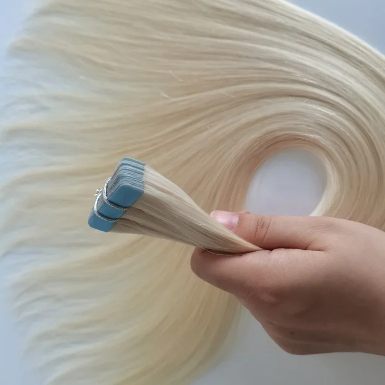 Premium Wholesale Tape-In Hair Extensions made from 100% Remy Human Hair, Double Drawn Quality by Xuanchang Hair