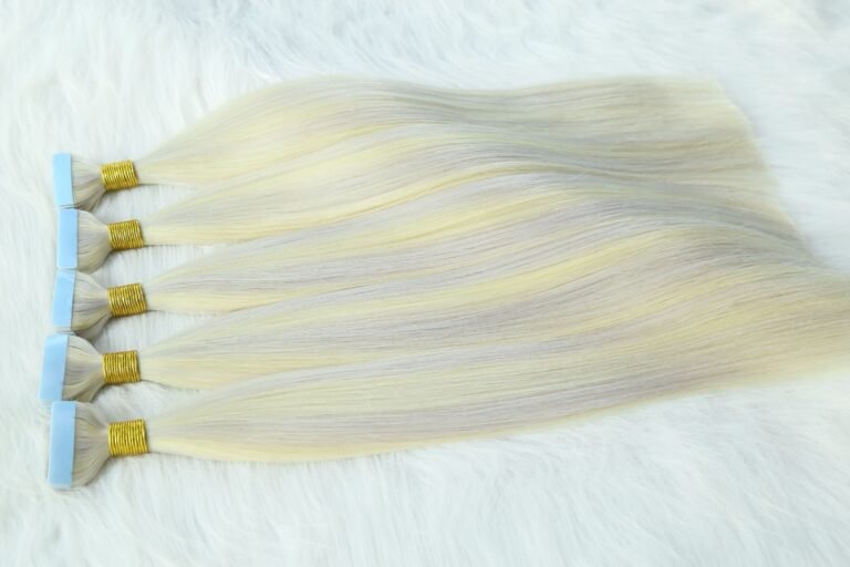 Premium Wholesale Tape-In Hair Extensions made from 100% Remy Human Hair, Double Drawn Quality by Xuanchang Hair
